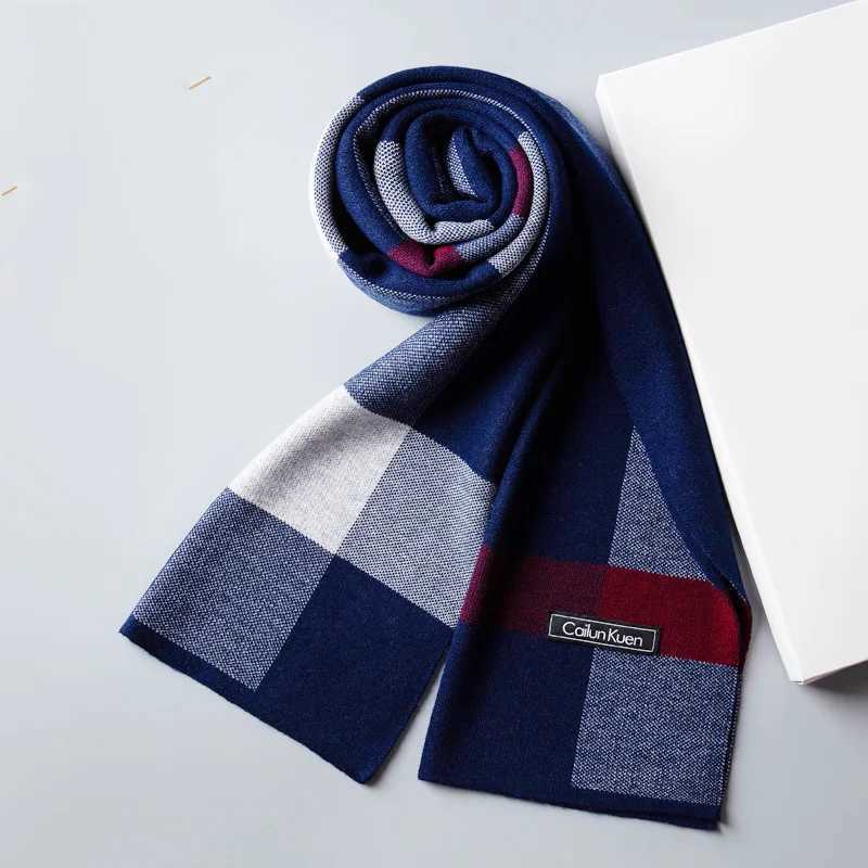 Luxury Cashmere Men Scarf Luxury Designer Lightweight Plaid Scarf for Men Cashmere Scarf Fringed Tassel Soft Keep Warm Windproof AD2114 Y251115