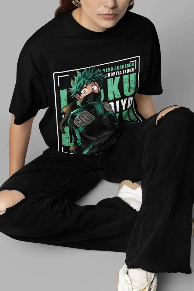 Deku Shirt All Might Boku No Hero Academia T-Shirt Katsuki Midoriya Shoto Dabi