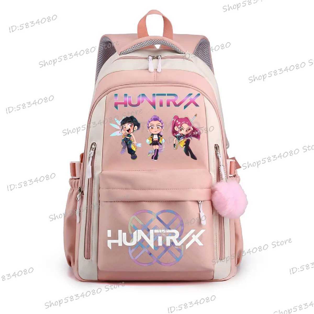 Hot Movie Print School Bags for Teenage Girls Large Capacity Outdoor Travel Bagpack Multi-function Cartoon Students BackpackW251114