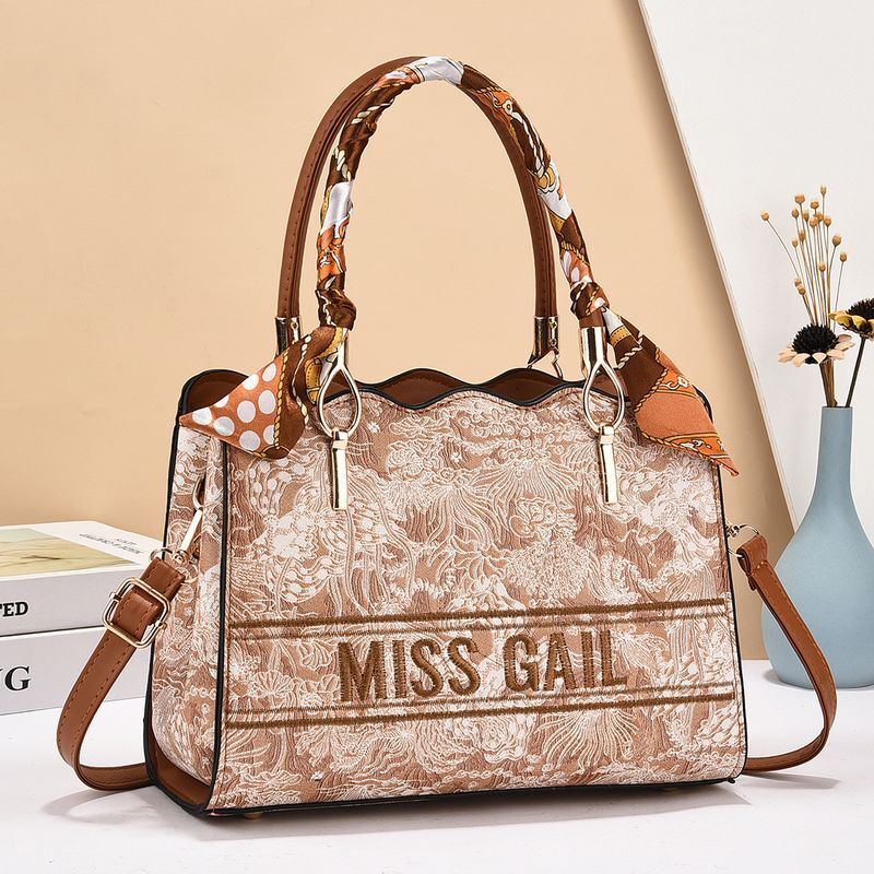 New Wer Material Large Capacity Shoulder Versatile Messenger Handbag High-End Fashion Women's Bag
