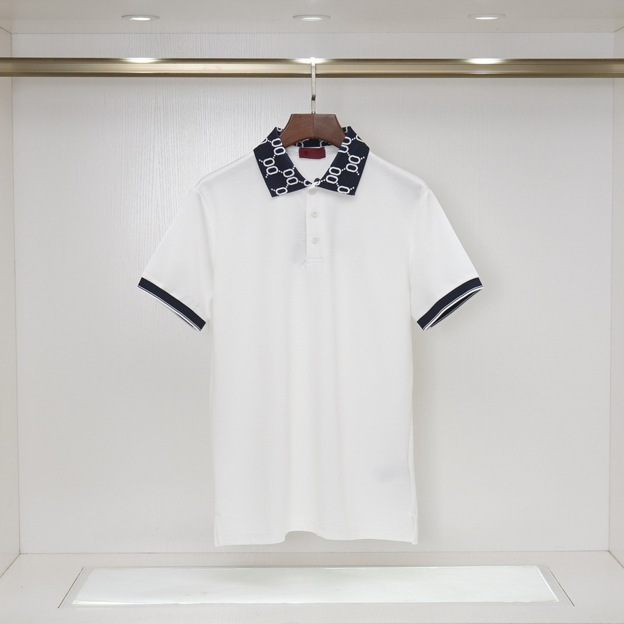 Summer Mens Polo Shirts Designer Shirts Casual Business Trend Top Tee Letter Print Mens Polo T Shirt