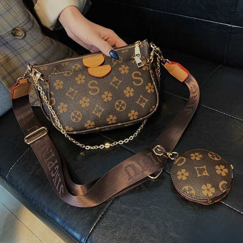 FAshionable small bag for women new trendy 3-in-1 crossbody bag with chain versatile underarm shoulder bag C251115