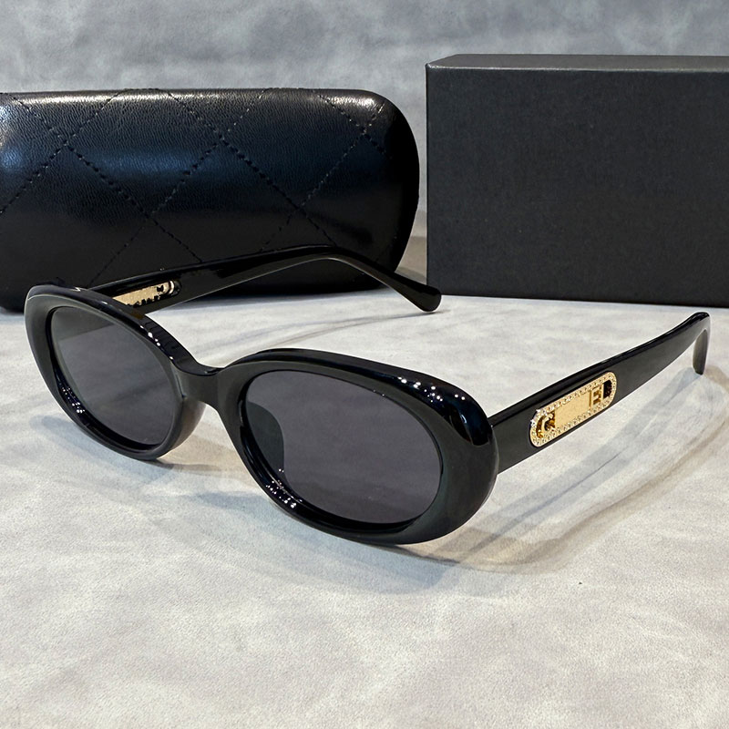 Luxury designer sunglasses Women cat eye pattern Sunglasses frame Fine flat lenses Beach Sun Glasses Retro Frame