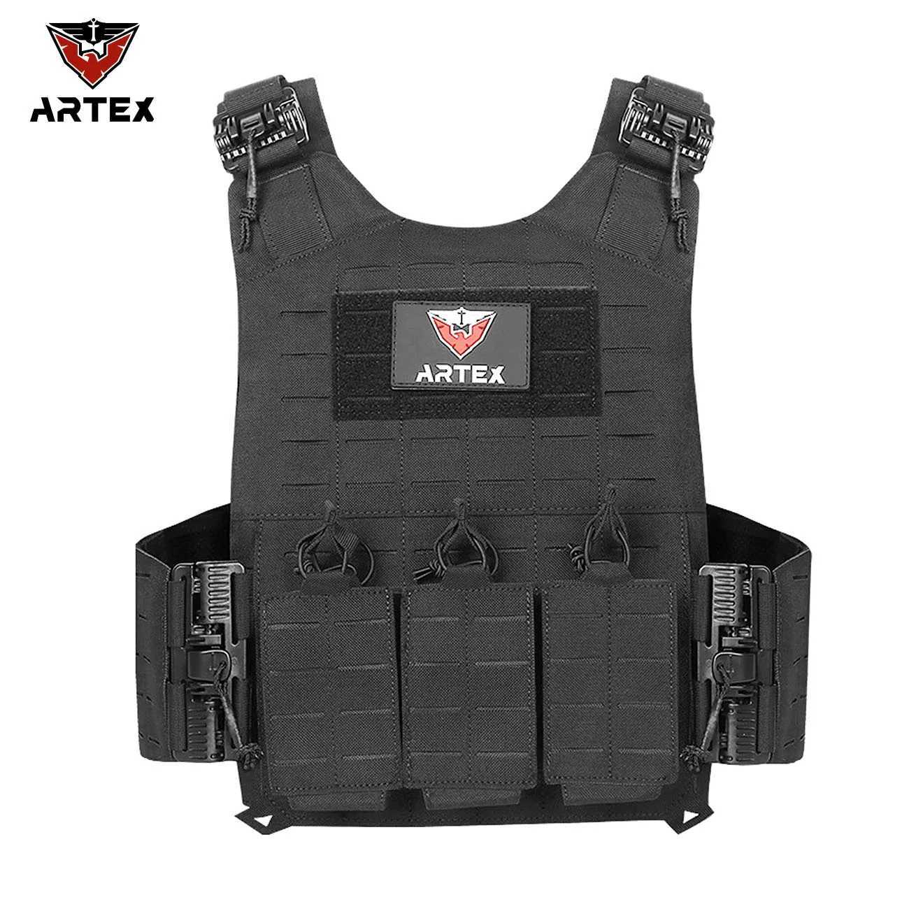 Artex hot selling laser quick release training vest outdoor multifunctional equipment vest XJ251114