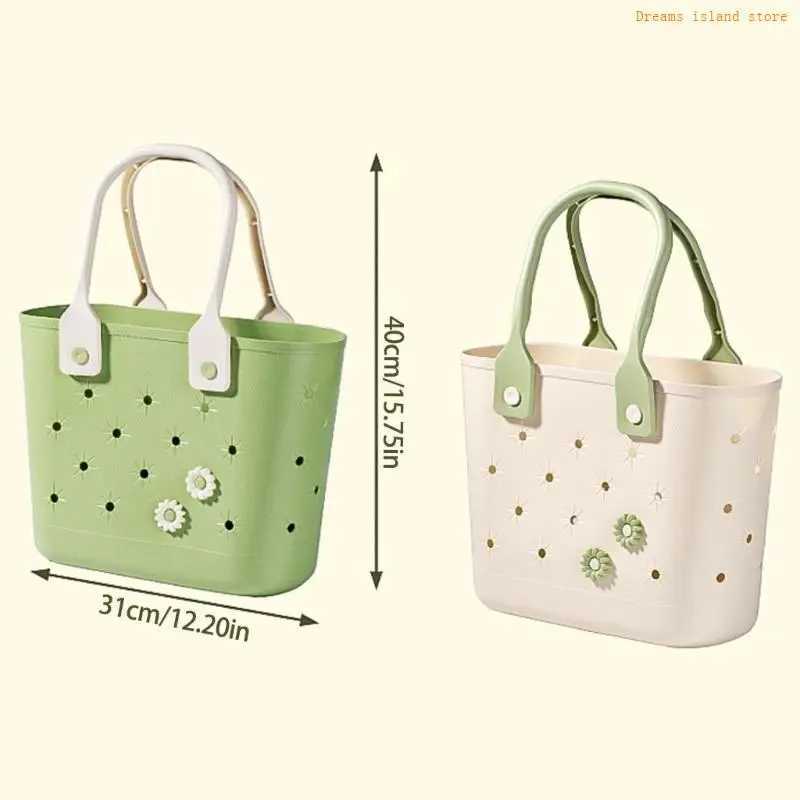 Spacious Travel Bathroom Storage Bag HX6C for Beach Swimming Pool and Shower Vacation W250415