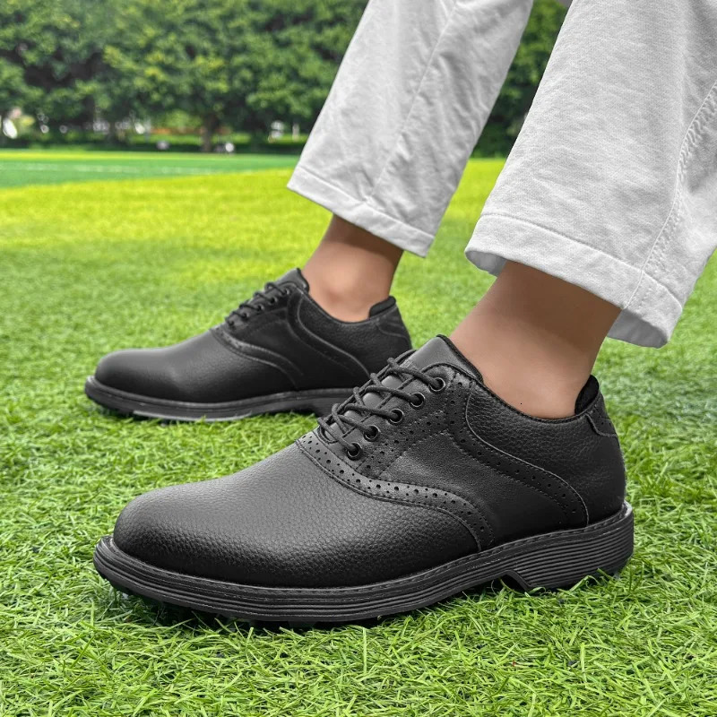 Mens Golf Shoes Sports Shoes Mens Normal Size Golf Training Mens Anti slip Sports Shoes 250411