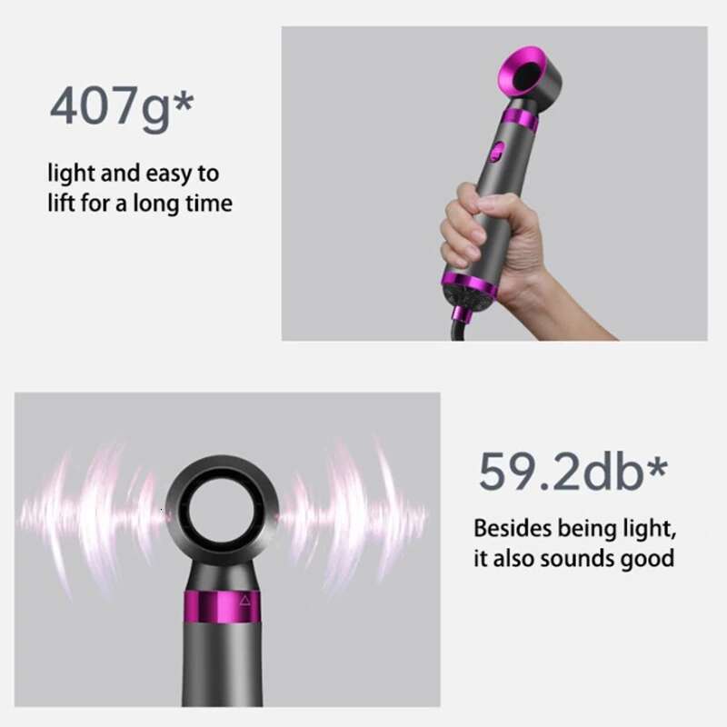 5IN1 Multifunctional Hair Dryer with Hot Air Brush&Hair Curler&Hair Straightener&Diffuser HairStyg Tool for Home Salon 2025