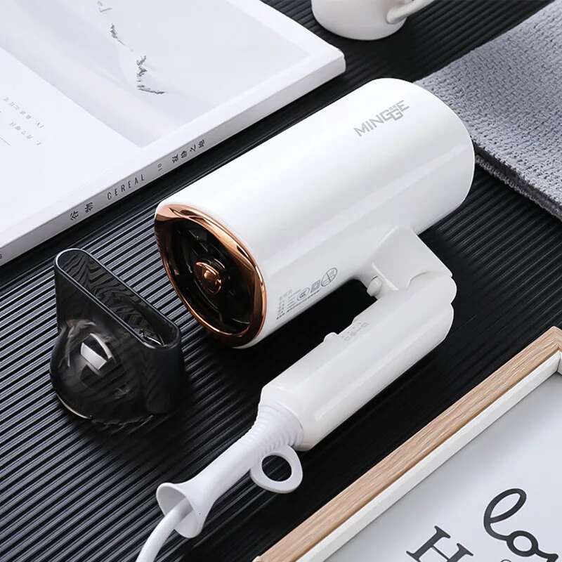 Popular Foldable Hair Dryer 1800W Blue Light Negative Ion Super Silent US/EU/UK/Plug 110V/220V Home Barber Recommended