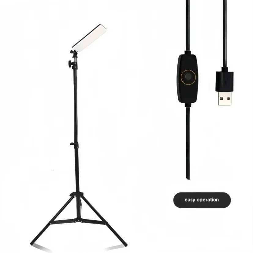 Portable Outdoors Led Work Light USB Tripod Camping Lamp Spotlight SMD Telescopic Pillar Lamps Collapsible Outdoor Picnic Light M251115