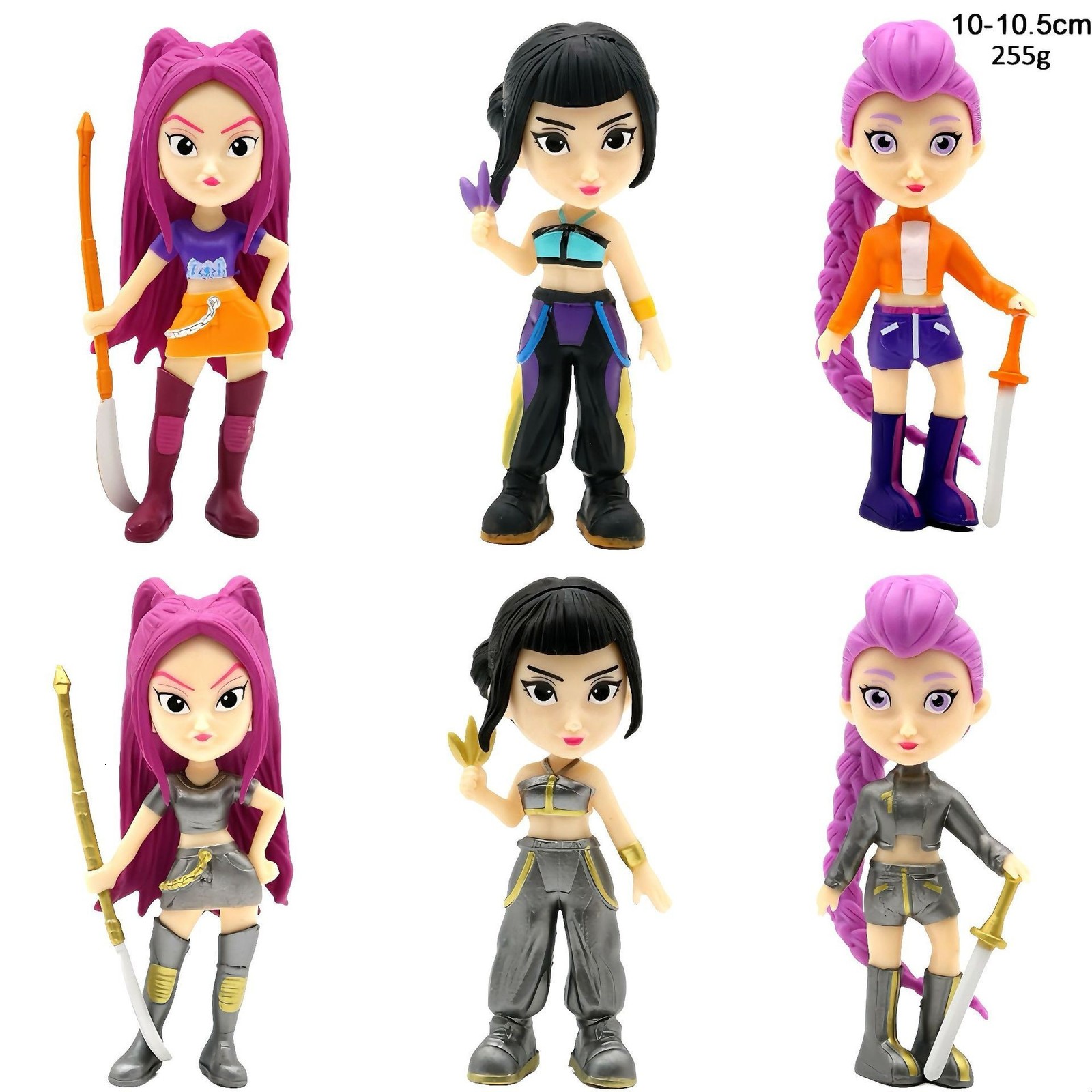 KPop Demon Hunters Blind Box Cartoon Rumi Mira Zoey Doll Desktop Ornament Surprise Mystery Boxes Children Birthday Gift Toys 251029
