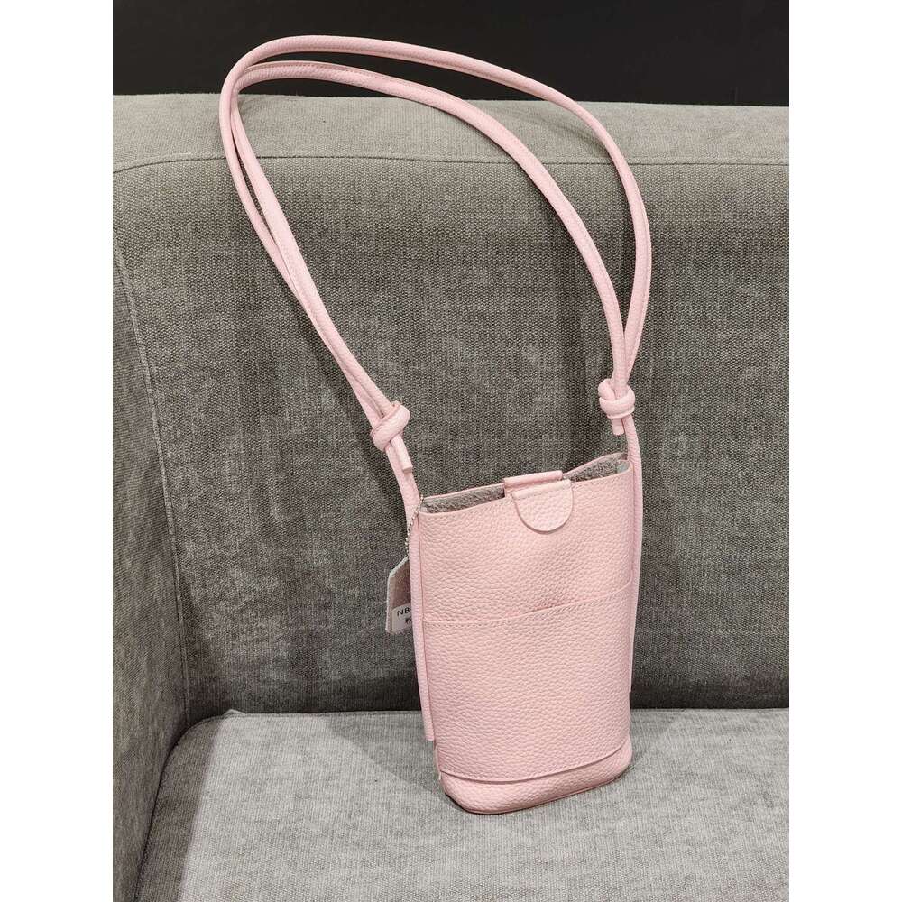 Mm Women's Bags New Super Popular Crossbody Small Square Women's Top Layer Cowhide Texture Phone Bag, Exquisite Mini Shoulder Bag