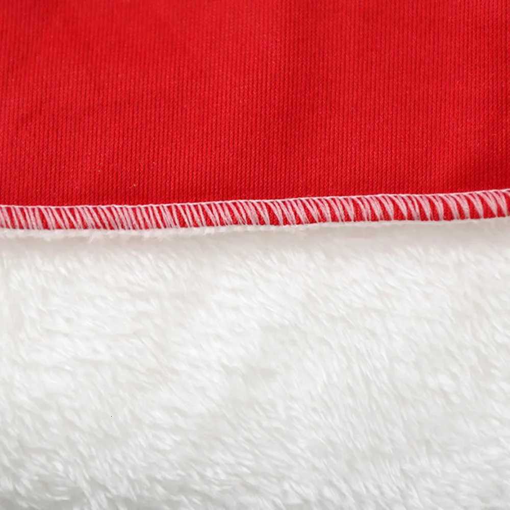 New Christmas Hats Soft Fleece Long Santa Claus Red Xmas Hats for Adult Kids Christmas New Year Party Decorations Gifts Y251115