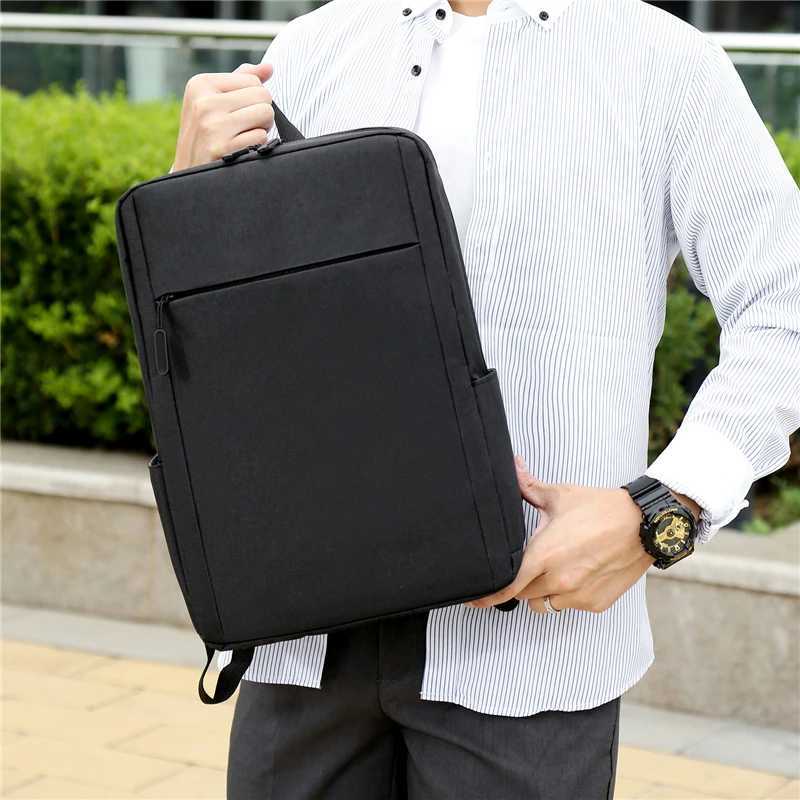 Classic Large Capacity Unisex Backpack Simple Lightweight Multifunctional Leisure Backpack Commuting Backpack Computer BagW251114