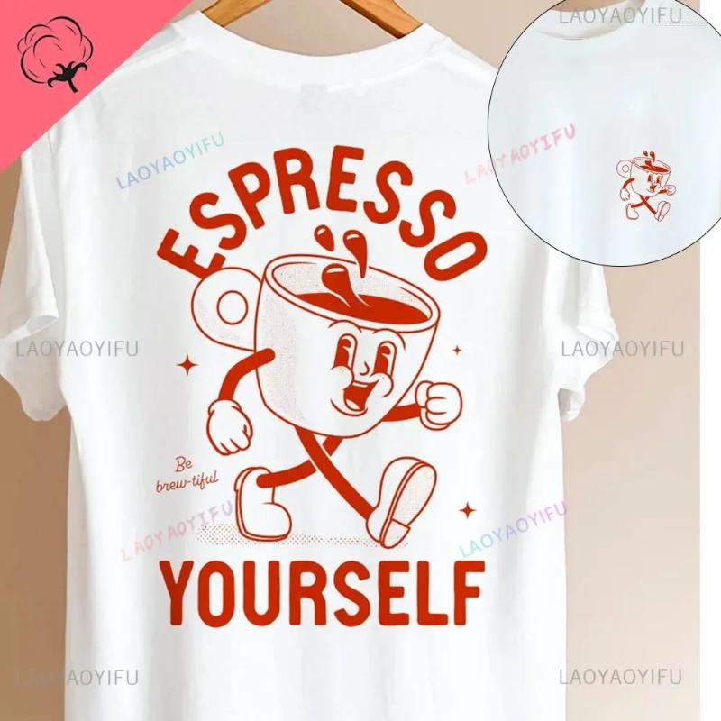 Men's T Shirts Breakfast Club Retro Bohemian Unisex Double Sided T-shirt Vintage Print Tshirt Restaurant Graphic Tees