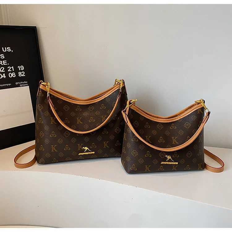 Designer Inspired Monogram Tote Bag for Women Chic Work Bag Spacious Shopper Tote with Long Strap Crossbody ShoulderW251115
