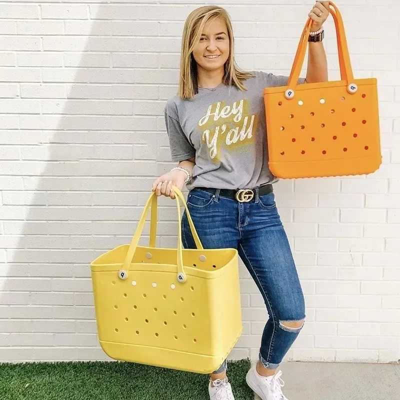 Beach bag waterproof travel handbag womens washable handbag sports beach market pool handbag W250415