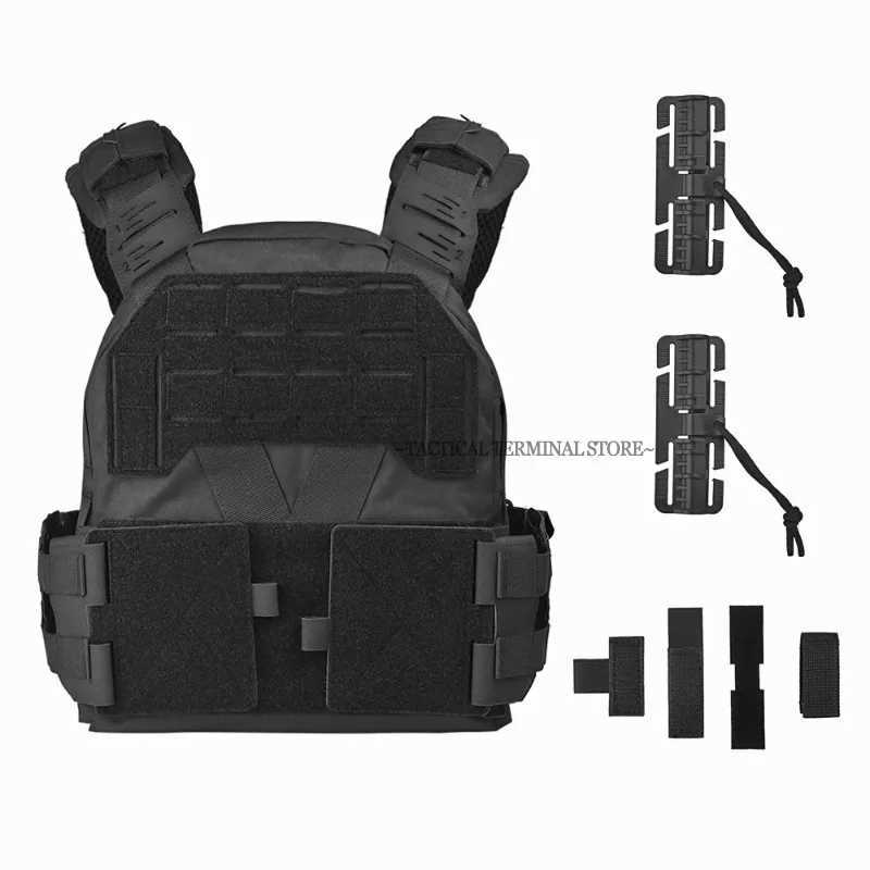 0-Zero Plate Carrier KZ Tactical Vest Lightweight MOLLE Airsoft Gear Quick Release Buckle Outdoor Adjustable Hunting Equipment XJ251114
