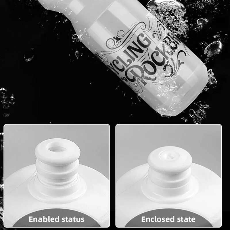 ROCKBROS Cycling Water Bottle 750ml Food Grade Leak-proof BPA-free Fitness Running Camping Hiking Sports Kettle Bike Bottle CageW251114