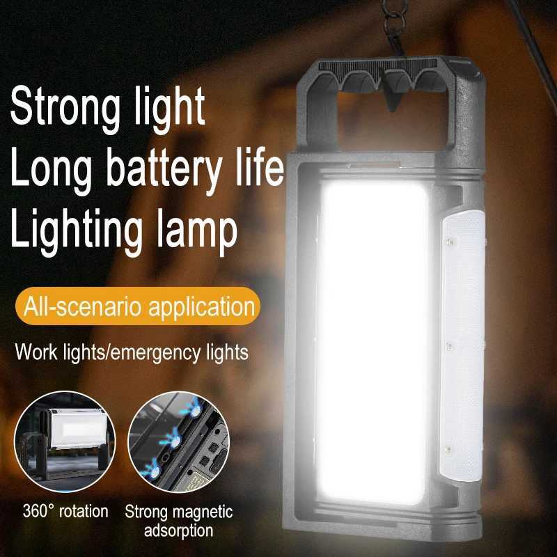 320 SMD Super Bright Portable Work Light Rechargeable for Outdoor Camping Lamp Led High Power Flashlight Emergency Lighting M251115