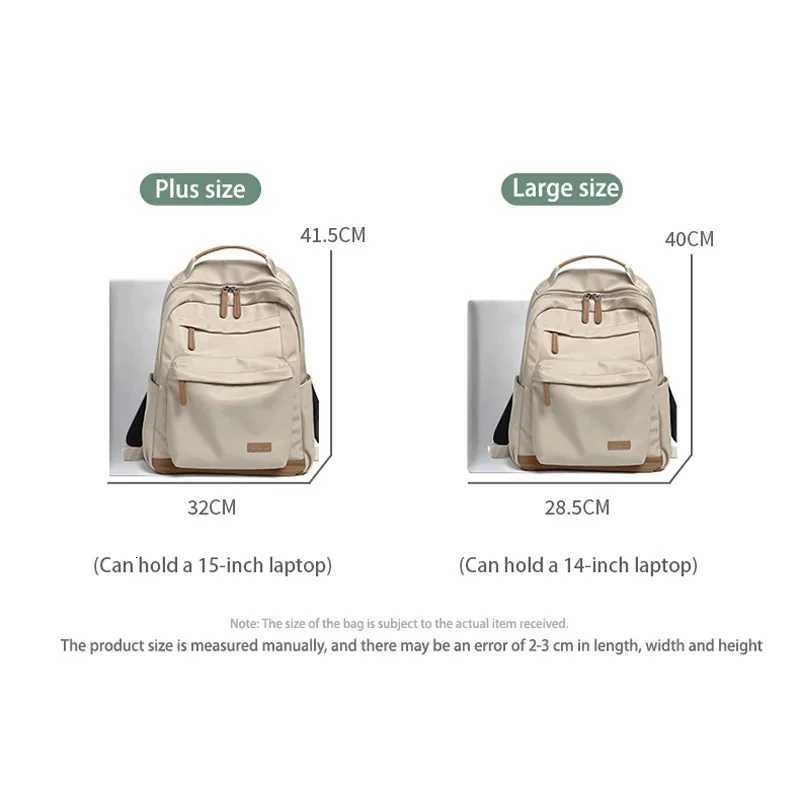 LEFF Women Backpack High Quality Large Capacity Laptop Backpacks Trendy Female Commuting Backpack Waterproof Outdoor Travel BagsW251114