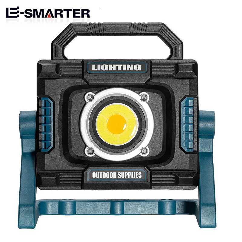 Power Bank Super Bright LED Camping Flashlight Work Lights USB Rechargeable Handheld Powered Lanterns Searchlight M251115