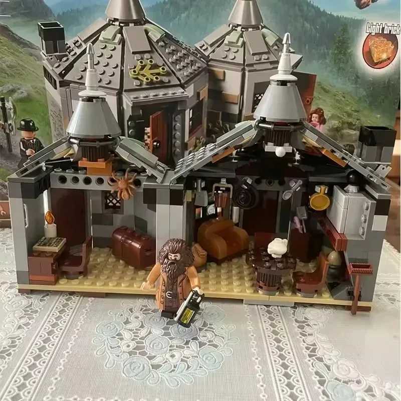 Hagrid Cabin Buckbeak Rescue 496 pieces 75947 building block set for boys and girls childrens toys adult birthday gifts M250415