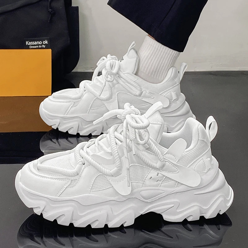 Mens shoes high-quality breathable comfortable casual student shoes outdoor fashion version non slip mens shoes 250411