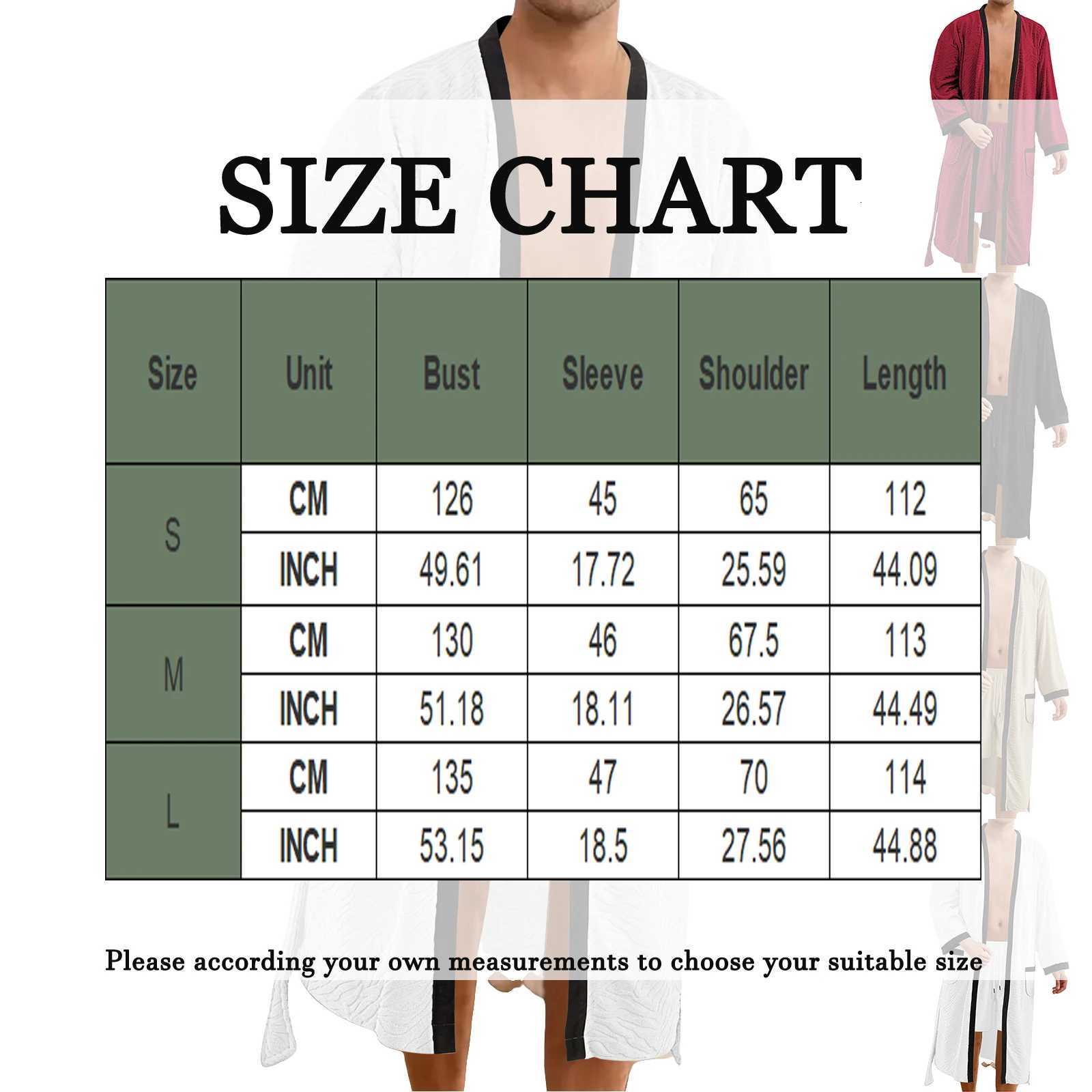 Mens Long Jacquard Soft Belted Bathrobe Solid Color Loose and Comfortable Bath Robe Male Autumn Winter Casual Homewear Pajamas C251115