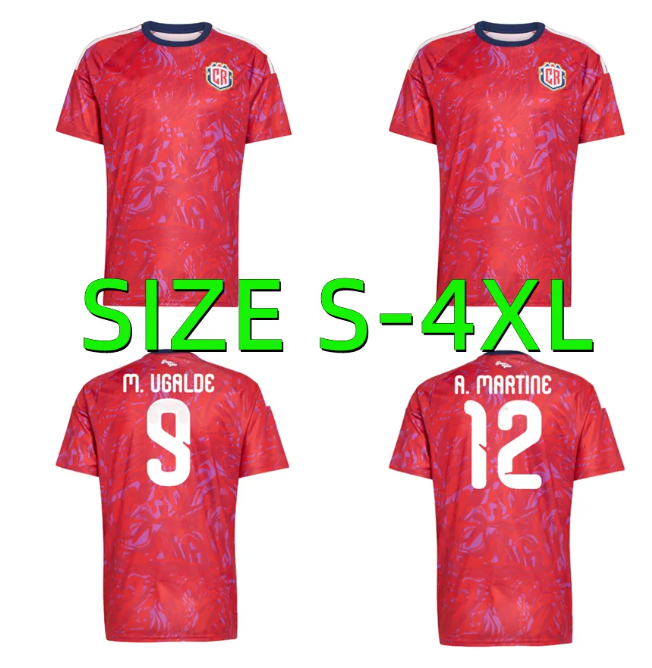 2025 2026 Costa Rica soccer jerseys 25 26 national team CONTRERAS CAMPBELL BENNETTE TEJEDA VENEGAS RUIZ AGUILERA SALAS football shirt
