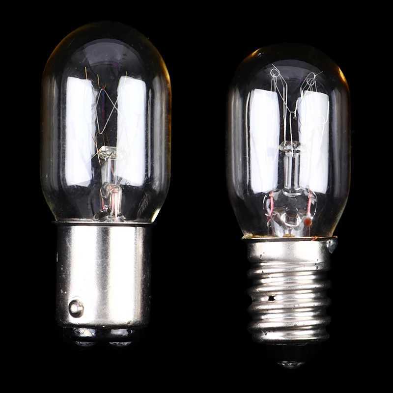 New BA15D/E14 15W 220V Sewing Machine Bulb Incandescent Lamp Corn LED Fridge Light Bulb Replace Sewing Machine Bulbs-Warm Light C251115