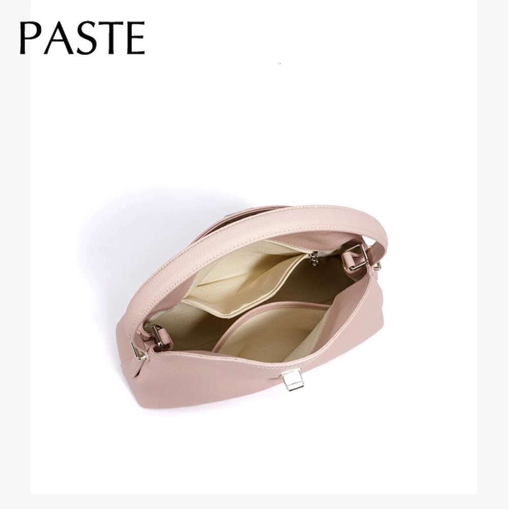 Original 2025 New Large Capacity Hobo Tote Handbags Genuine Cow Leather Woman Shoulder Bag Designer Crossbody Bags