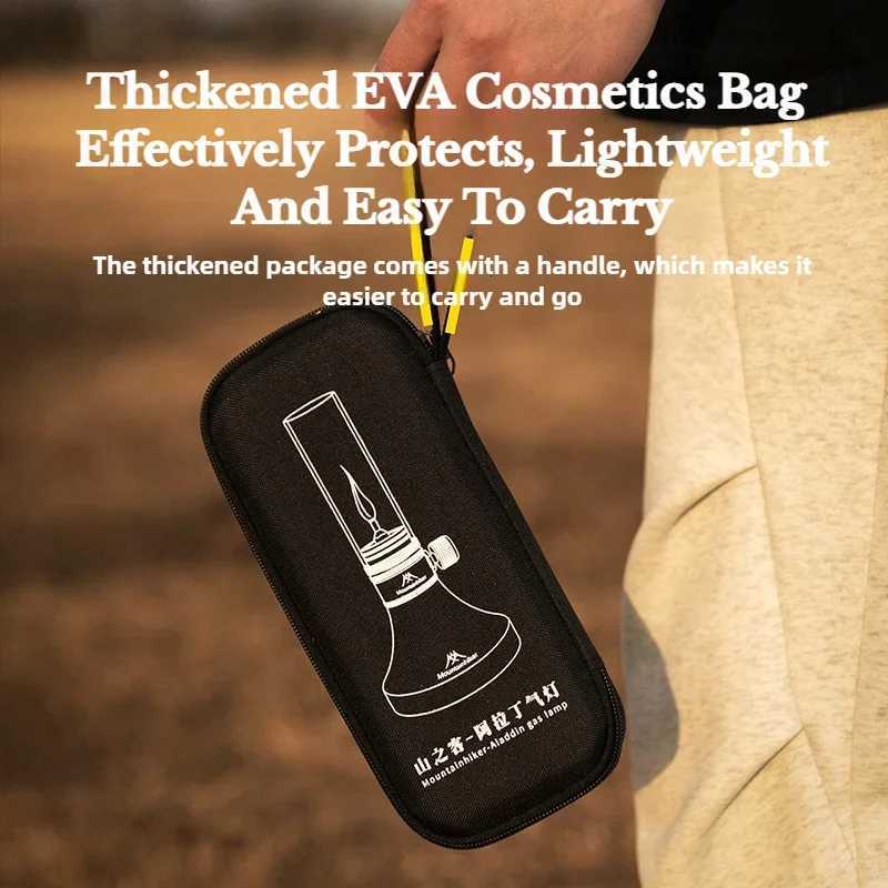 MOUNTAINHIKER Aladdin Portable Gas Lamp Retro Glass Lampshade Gas Atmosphere Light Outdoor Fishing Camping Hiking Candle Light M251115