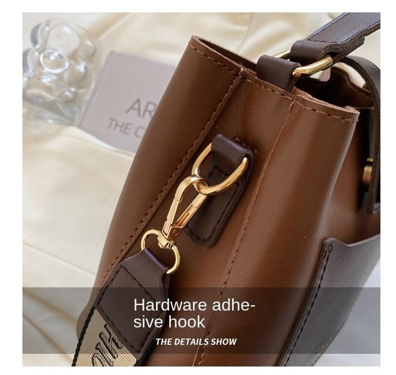 Retro Bucket New Tide This Year's Popular Fashion Foreign Trade Shoulder Women's Crossbody Bag