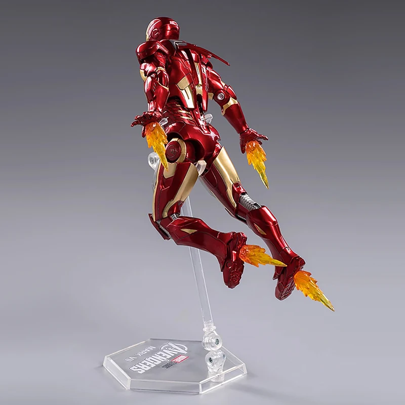 ZD Toys Marvel Official Licensed Iron Man MK7 7Inch Tony Stark Action Figure Avengers 1/10 Scale Collectible Model Kids Gifts Bulk Wholesale