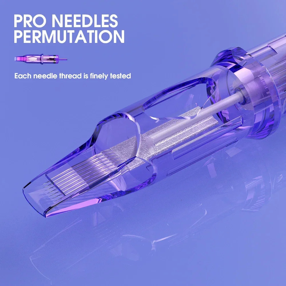 Mast Tattoo PRO Tattoo Cartridge Needles RL Round Liner Disposable Sterilized Safety Makeup Permanent Tattoo Needle 250409