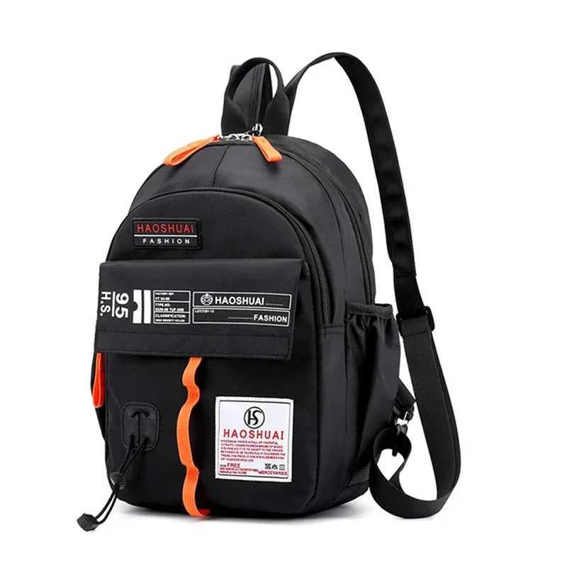 High Quality Nylon Men Sling Rucksack Small Backpack Multi-Functional Casual Male One Shoulder Cross Body Chest BagsW251114