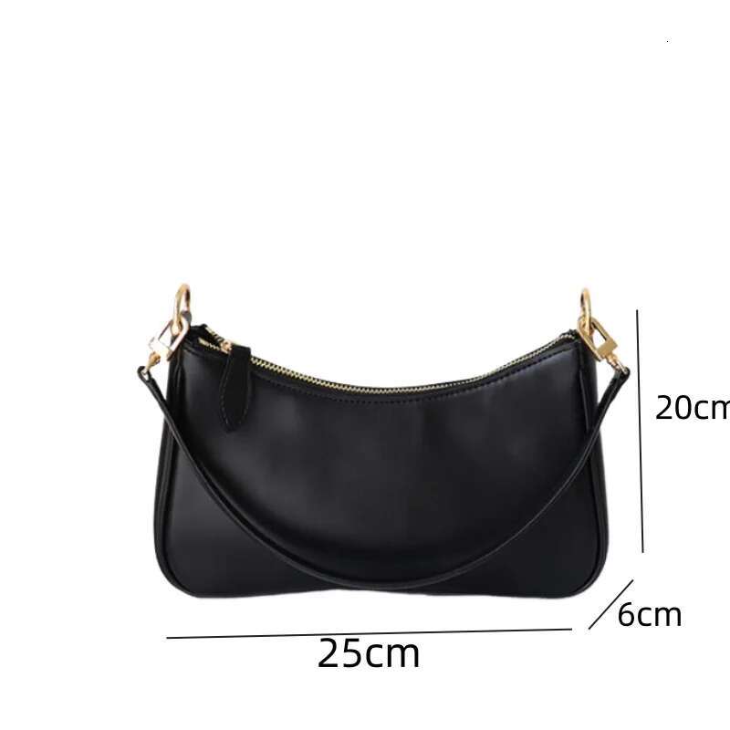 New Shoulder Small Square Women's White Advanced Sense Axillary Bag Retro Fashion Leisure Versatile Crossbody Bags