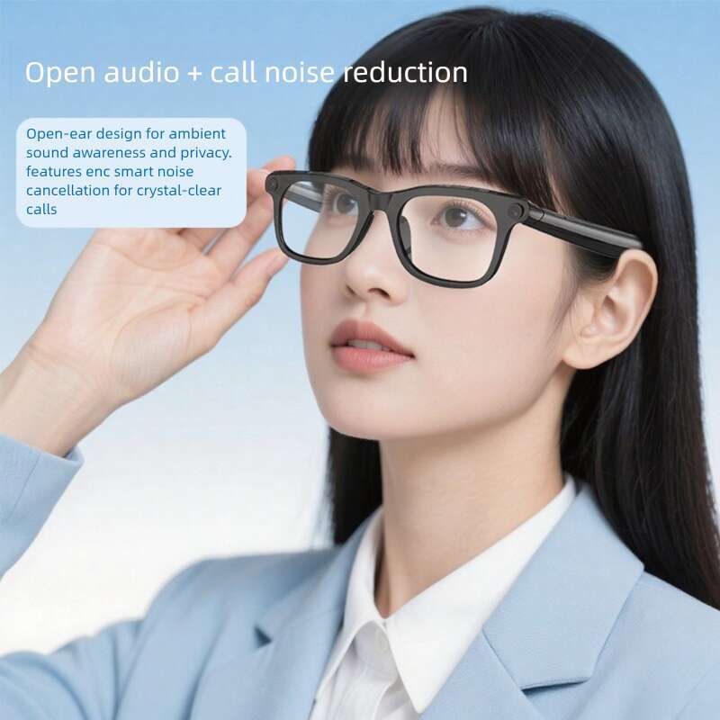 Well-known brand designer Sunglasses AI W Pixels intelligent glasses for taking photos and recording real-time voice translation