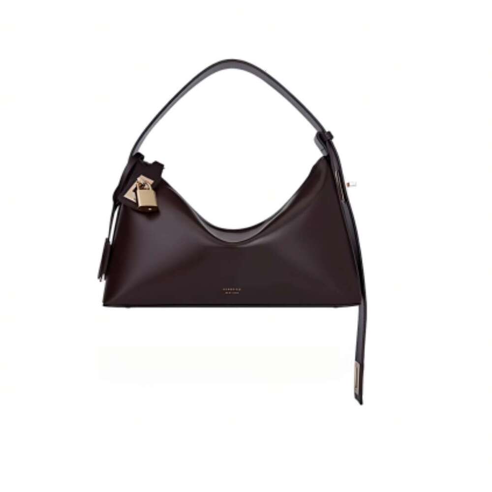 mm Women's Bags Veafied genuine leather armpit bag, Zhang Zixuan's same handbag, light luxury, niche fashion, high-end sense, Hobo bag