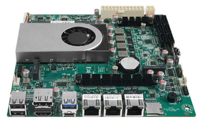 N150 NAS motherboard with exclusive integrated motherboard 12th generation, 6-socket, 10G 100G network card, DDR5, n10 X250602
