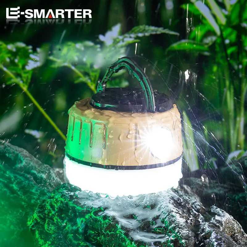 Portable LED Camping Lantern Multi Light Source Emergency Lights Outdoor Hiking Climbing BBQ Camp Tent Lamp With Hook And Magnet M251115