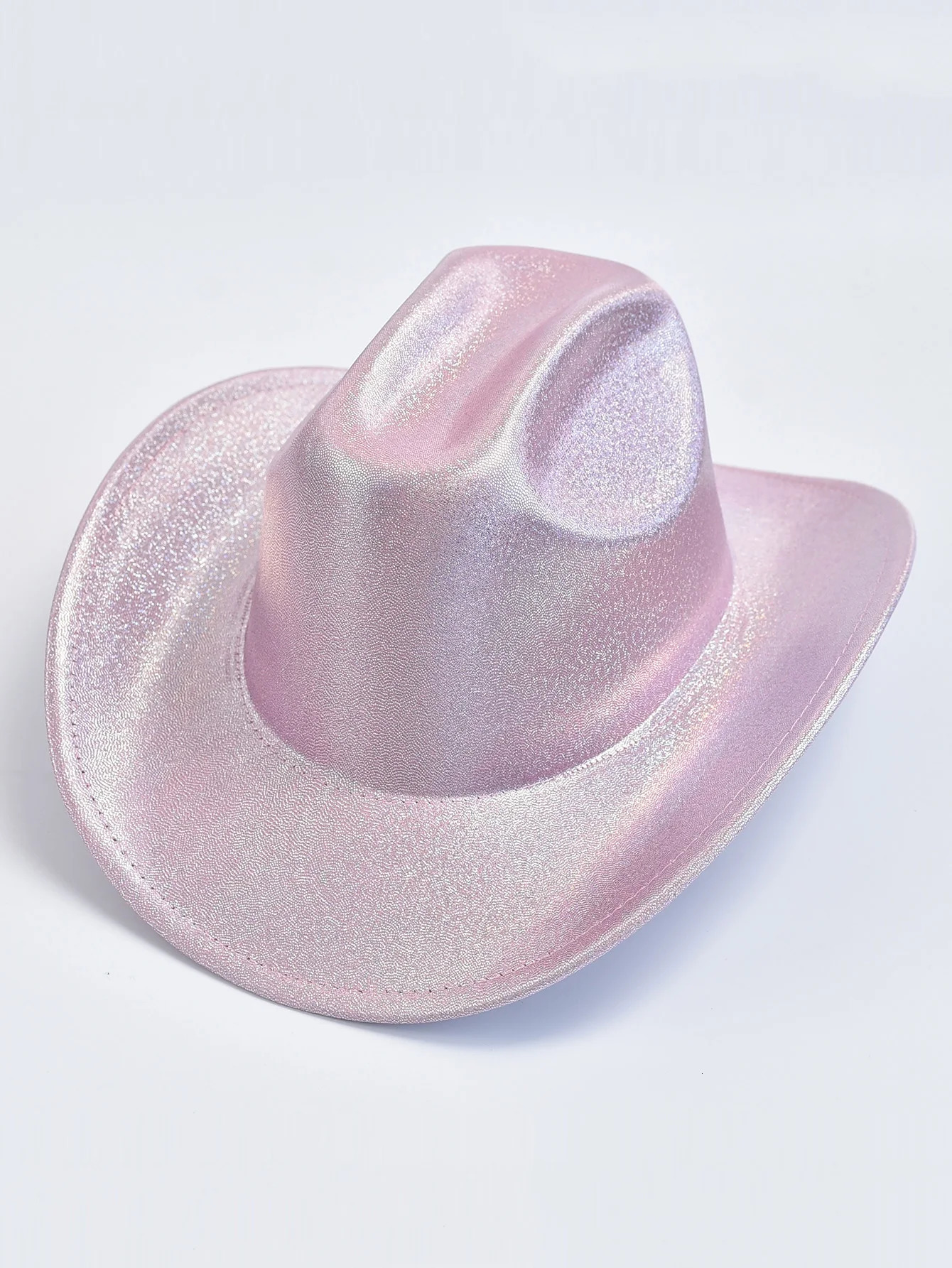 Women Solid Sequin Fedora Hat Fashion Festival Party Wedding Dress Hats Cowgirl Jazz Cap 250407