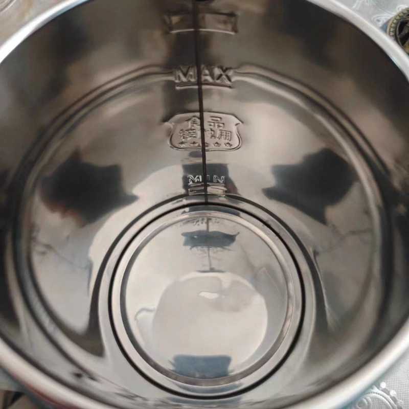 6 Intelligent Temperature Control Kettle Auto Keep-Warm Shut-Off Compact for Travel 3L Large Capacity for Home Y251114