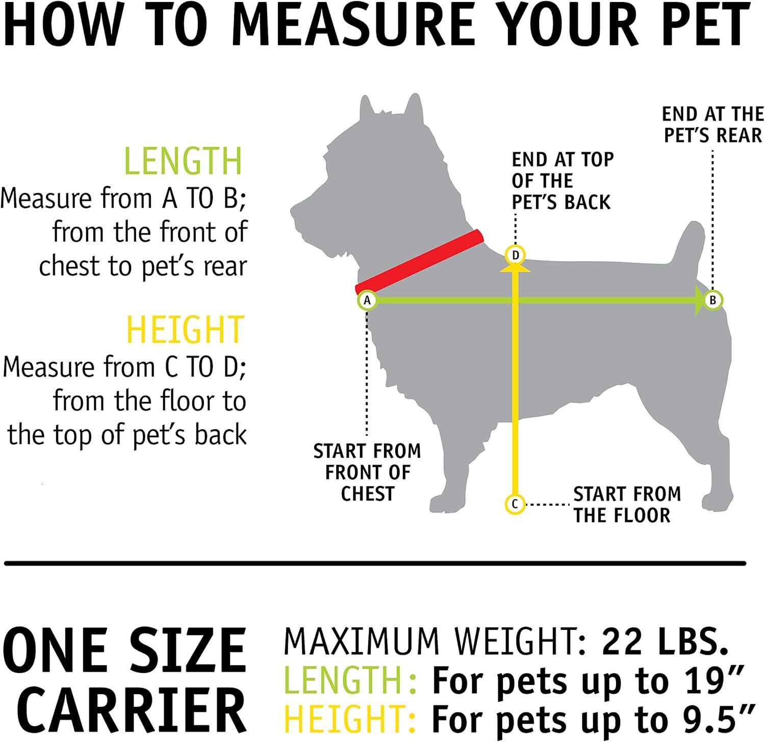 sherpa on wheels indoor pet dog harness black large size suitable for all breeds and sizes