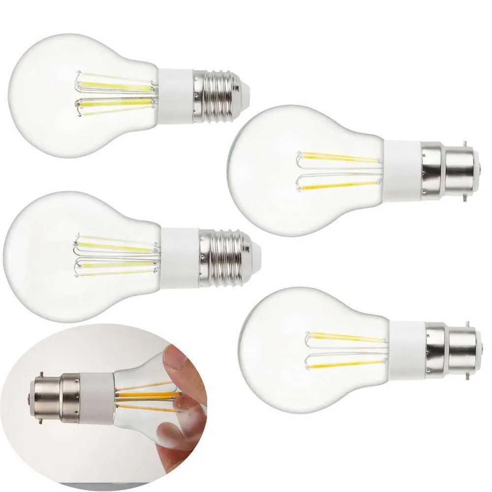 LED Filament Bulb E27 B22 3W 4W 6W Retro Edison Lamp DC 12V Vintage Candle Light Bulb Chandelier Incandescent Lamps C251115