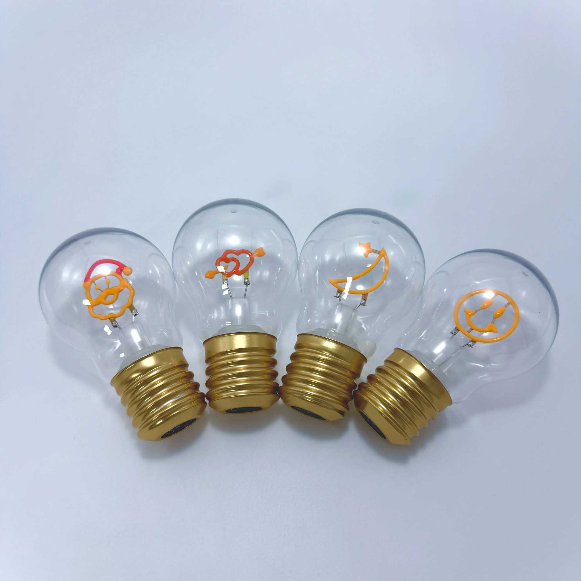 A70 Rechargeable Light Bulb Modeling Plasti Dimmable Creative Decorative Lamp Holiday Wedding Christmas Decor For Pendant Lamp C251115