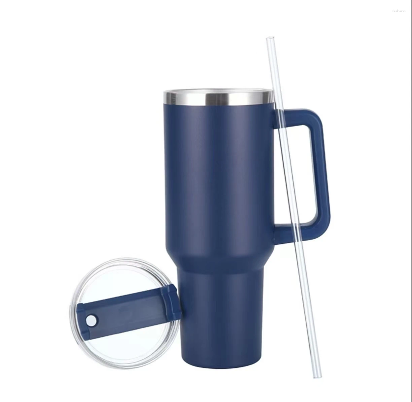 40Oz Travel Mug Vacuum Tumbler Bicchiere Isolato Vaso Aislado Gobelet Isotherme Cafe Capybara Tiki mugs cocktail Steel cups Dad