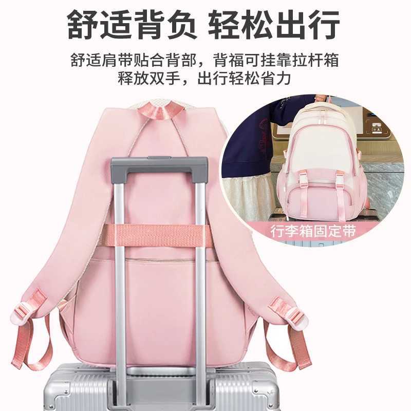 Beaver Backpack 2025 New Cartoon Cute Girls Backpack Teenager School Bag Luxury Large Capacity Back to School BackpackW251114