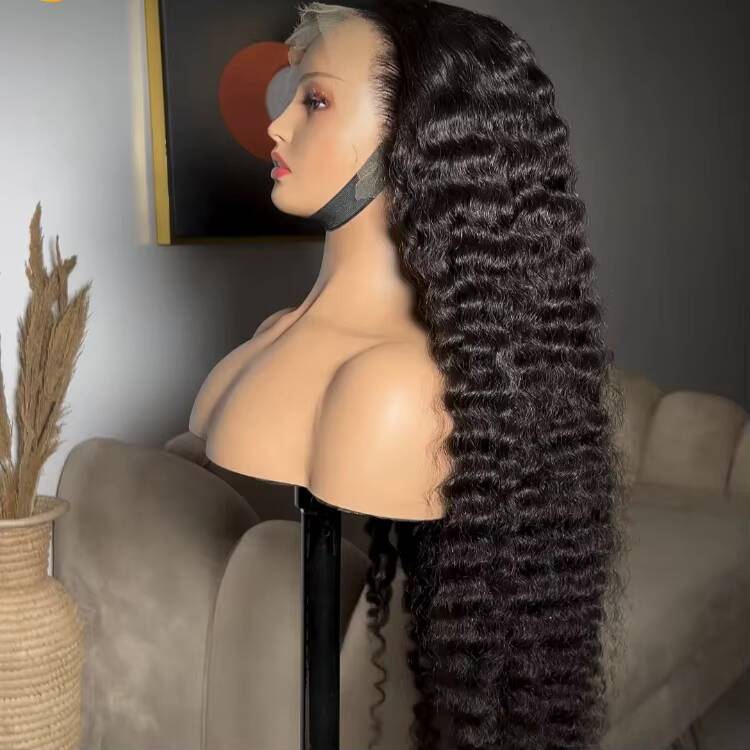 Burmese Curly Raw Hair Glueless Pre Pluck Wig 13x4 Lace Front Human Hair Wigs Hd Lace Frontal Loose Deep Wave Curly Wigs