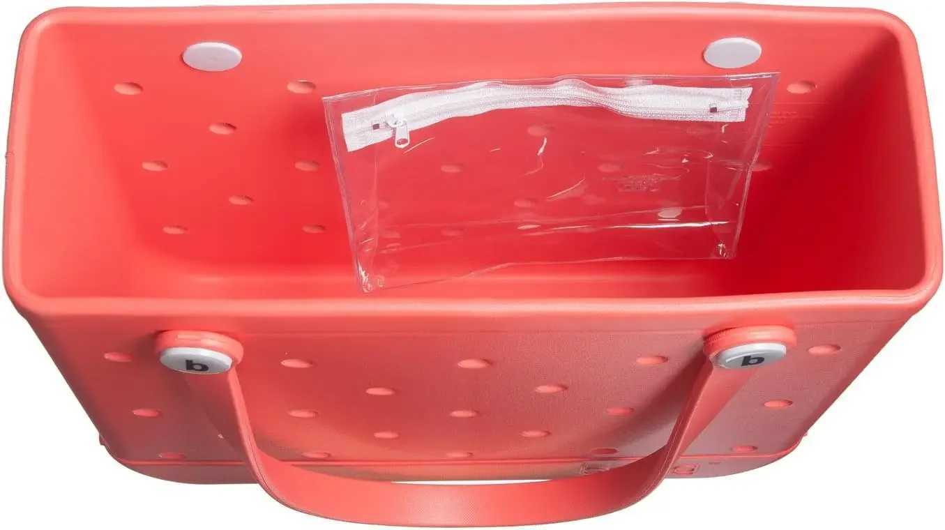 Small waterproof washable tote bag for beach swimming pool work school sports 15x13x5.25- lightweight and cute tote bag W250415